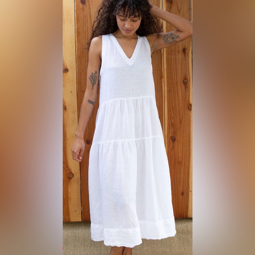 CP Shades Gia Linen Dress - Picture 2 of 16